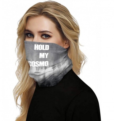Headbands Neck Gaiter Warm Shields - Dust- Sun Winter Ski Protection Lightweight Headband Bandana for Men & Women Black - CR1...