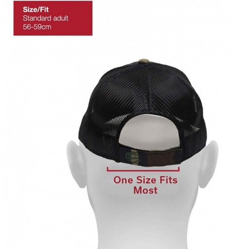 Baseball Caps Circle Axe Patch Trucker Hat - Adjustable Mesh Back Baseball Cap for Men & Women - Camo - CF18S705HXE $14.87