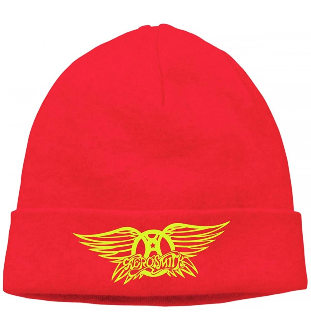 Skullies & Beanies Mens & Womens Aerosmith Skull Beanie Hats Winter Knitted Caps Soft Warm Ski Hat Black - Red - C318KZYL6Z2 ...