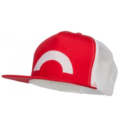 Baseball Caps Ash Ketchum XY Series Embroidered Cap - Red White - C012LJZ0HNB $24.11