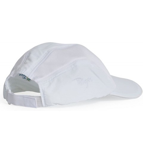 Baseball Caps Adult Unisex Mesh Runners Sun Hats - UPF 50+ Sun Protection (for Small Heads) - White - CL17YSORDOW $14.35