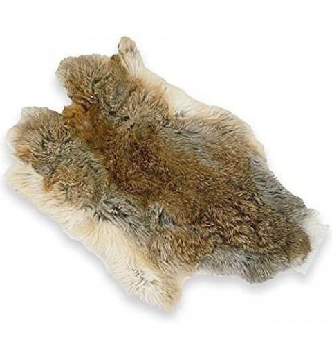 Baseball Caps X-Large Natural Top Grade Rabbit Fur Pelt Skin Taxidermy 18"~brown - Multi Colors - C8113VNK3TD $21.09