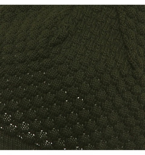 Skullies & Beanies Hand Crocheted Beanie (03) - Olive - CF11178PIM1 $14.12