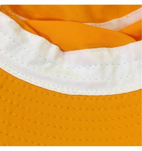 Sun Hats Womens Bucket Sun Hat UPF 50+ Light Weight Sun Protection Caps - Yellow - CS12CSI0GX9 $12.76