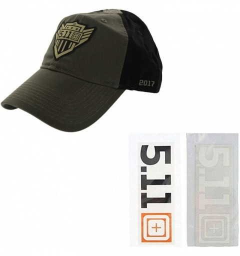 Baseball Caps Tactical Cap + Decal Sticker Hat Special Kit Gift Bundle for Men or Women - Green - C3192T970ID $9.98