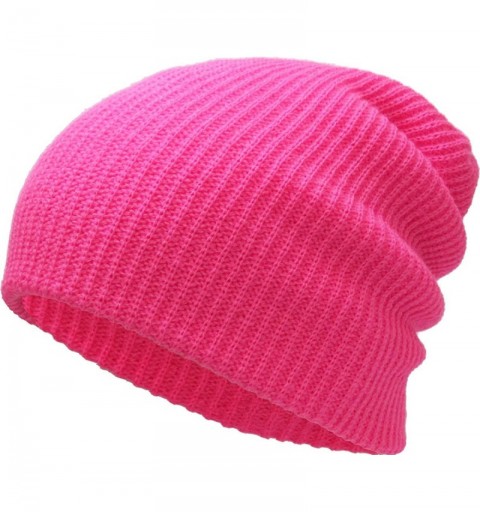 Skullies & Beanies Comfortable Soft Slouchy Beanie Collection Winter Ski Baggy Hat Unisex Various Styles - C91898E4L9O $11.03