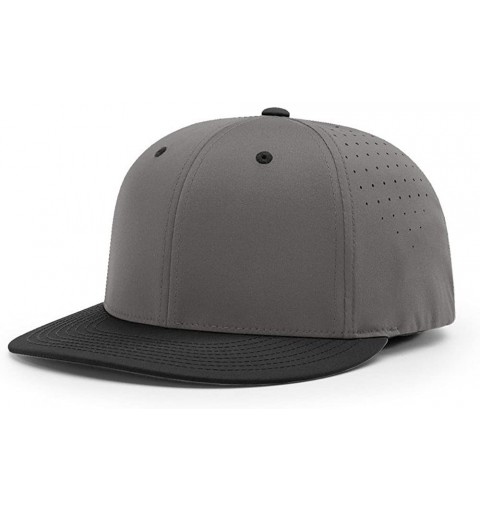 Baseball Caps PTS30 LITE R-Flex PTS 30 FIT Baseball HAT Ball Cap - Charcoal/Black - CI186XOKGLG $12.77