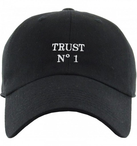 Baseball Caps Dad Hat Trust No One Hustle Savage Vibe Baseball Cap Adjustable Cotton Vintage - (1.2) Black Trust No1 Classic ...
