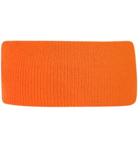 Skullies & Beanies USA Made Stretch Headband - Hot Orange - C11885YWZ5W $20.02