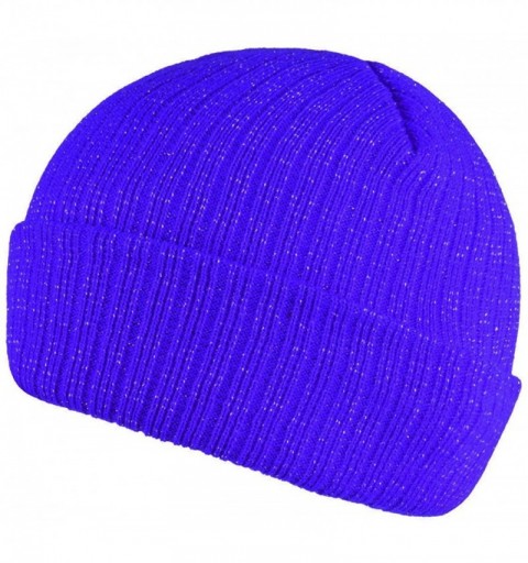 Skullies & Beanies Unisex Beanie Knit Winter Soft Warm Hats for Women and Men Beanies Skull Caps - Blue - CB186IDGS0E $10.47