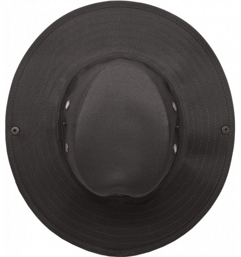 Sun Hats Bora Booney Sun Hat for Outdoor Wide Brim Cap with UPF 50+ Protection - Solid Black - CR18H6QHRE9 $13.24