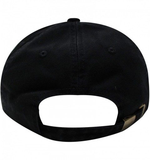 Baseball Caps Customized Monogrammed Personalized Cotton Baseball Cap -Various Options - Black - CH18UK0WY4Q $13.04