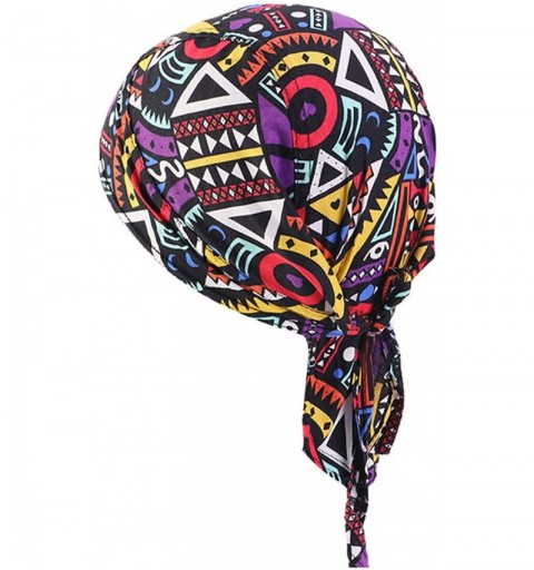 Skullies & Beanies Women Turban Hat Hair Wrap African Jersey Magic Headband Turbans Headwrap Bohemian Boho Chemo Cap - Brown ...