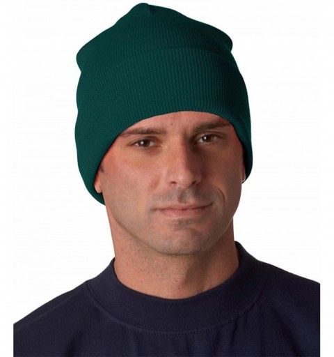 Skullies & Beanies heavy weight Cuffed Knit Cap OS Spruce [Apparel] - C018CKN20HA $6.84