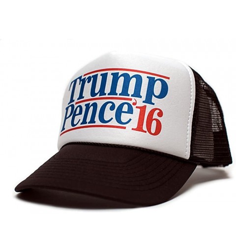 Baseball Caps Campaign Hat Cap Curved Adul-one sizet Multi - White/Black - CC12JN9LPWR $9.66