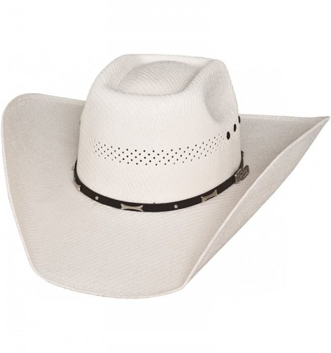 Cowboy Hats Bullhide Hats Justin Moore Redneck Side 50X Cowboy Hat White - C211VLC51BV $115.16