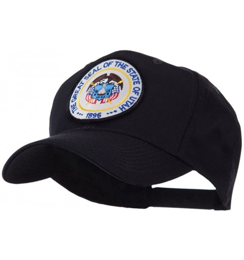 Baseball Caps US Western State Seal Embroidered Patch Cap - Utah - CW11FIUDV3H $16.97