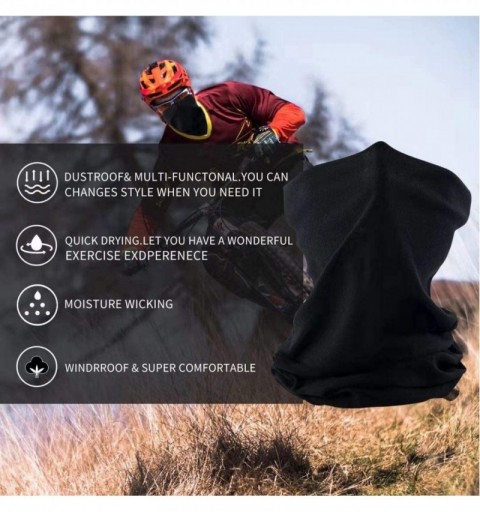 Balaclavas Mens Warm Windproof Face Cover - Thick Dustproof Breathable Neck Cover - Ccolor Set 5 - C418YDZ7H4L $14.96