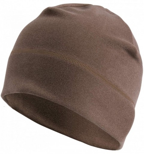 Skullies & Beanies Warm Beanie Hat Soft Skull Cap Stretchy Helmet Liners Unisex Various Styles - Brown - CK18Y36O93I $12.41