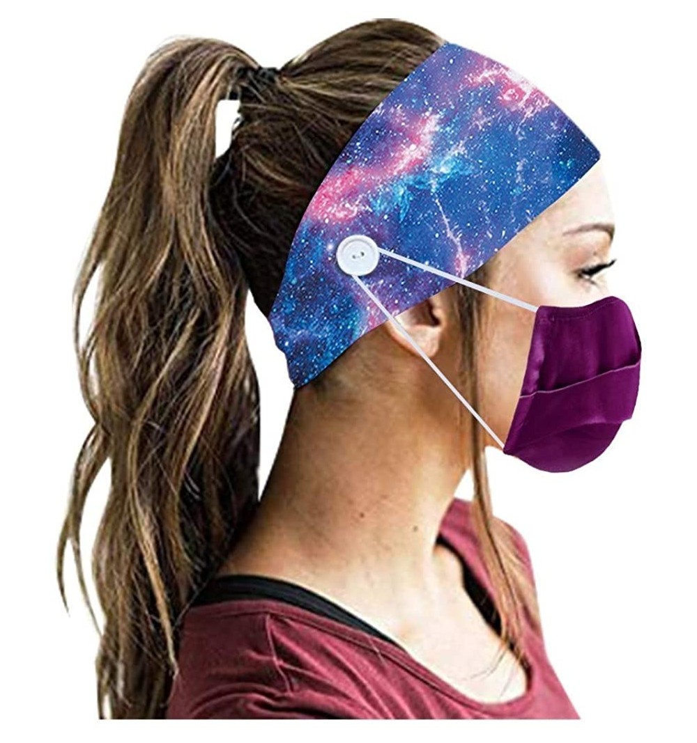 Headbands Elastic Headbands Workout Running Accessories - A-6 - CW19847L5AG $8.14