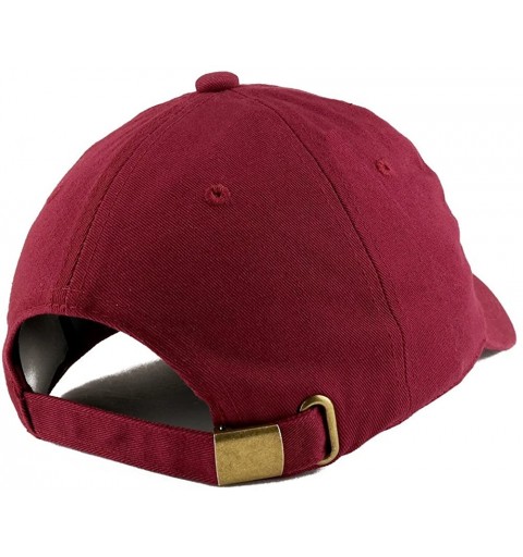 Baseball Caps World's Best Grandpa Embroidered Low Profile Soft Cotton Dad Hat Cap - Wine - CG18D53HHD9 $20.29