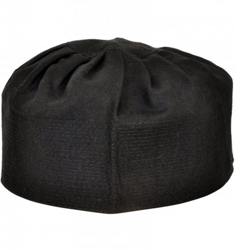 Skullies & Beanies Men Muslim Hat Islamic Kufi Skull Cap Beanies 100% Cotton Head- Size - 21- 21.5"- 22- 22.5"-23 inches Fitt...