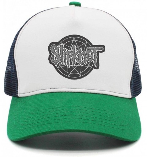 Baseball Caps Unisex Mesh Flat Cap -Logo-Funny- Caps for Mens Womens - Slipknot Logo Funny-11 - CD18K75T79Z $15.01