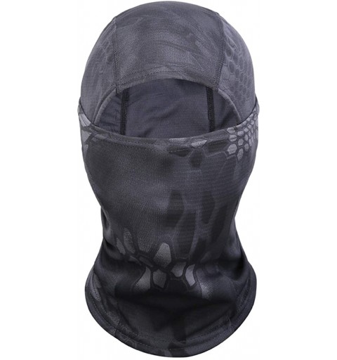 Balaclavas Balaclava Face Mask for Men Women Motorcycle Windproof Face Cover Ninja Mask - Ash Camo - CW1983X05ID $14.86