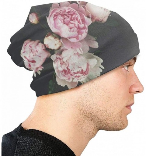 Skullies & Beanies Unisex Comfortable Slouchy Beanie Hat Stretchy Baggy Skull Cap - Flowers Floral - CX18AMN74EC $17.95