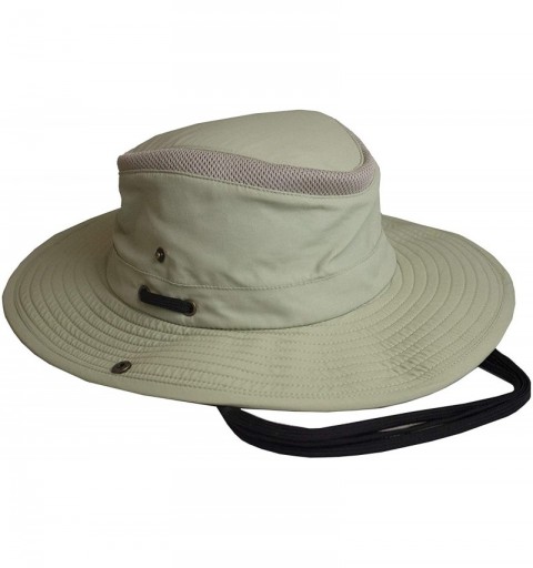 Sun Hats Outdoor Sun Hat Ventilated Crown Fedora Boonie for Women for Sun Protection - CS18QIDEM0Q $14.24