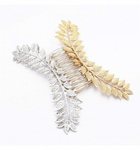 Headbands Bridal Wedding Hair Accessories Headdress Gold Silver Headband Hair Comb Clip Hairpin Crown Jewelry - 18 - CR18XD8X...