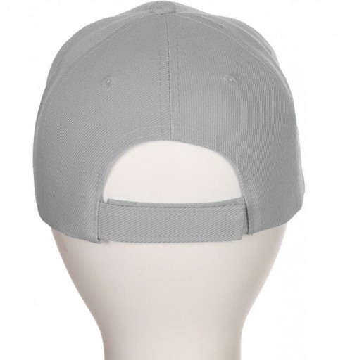 Baseball Caps Classic Baseball Hat Custom A to Z Initial Team Letter- Lt Gray Cap White Black - Letter Q - CR18IDTWACK $13.66