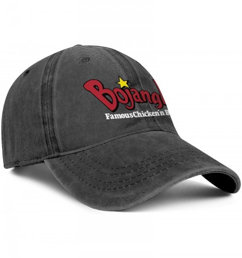 Baseball Caps Unisex Baseball Cap Printed Hat Denim Cap for Cycling - Bojangles' Famous Chicken-60 - C2193652KMK $13.88