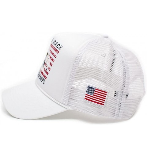 Baseball Caps Eagle Unisex-Adult Trucker Hat -One-Size - White/White - C912GU2IF3R $10.60