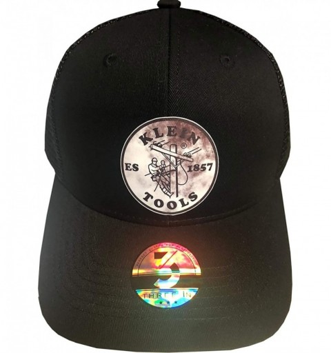 Baseball Caps Mens Trucker Hats Ball Fashion Klein Distressed Black Tools Cap Logo Vintage Baseball Youth Womens Caps - C518X...