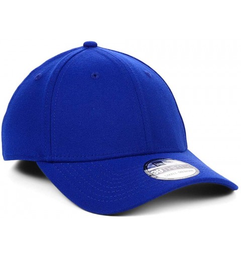 Baseball Caps Blank New Era Custom 39THIRTY Cap - Royal Blue - C5193K8MZGE $22.75