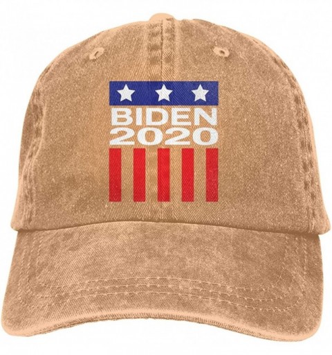Cowboy Hats Joe Biden 2020 Fashion Adjustable Cowboy Cap Baseball Cap for Women and Men - Natural - CT18S0NMUAZ $21.71
