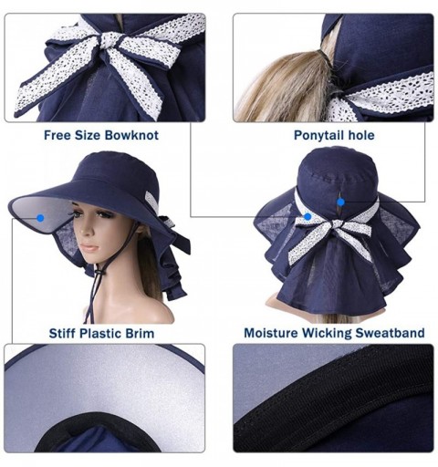Bucket Hats Large Head Women Packable Wide Brim SPF Sun Hat Bucket Travel Summer Chin Strap 58-60cm - Grey_99001 - CQ18CWQCNG...