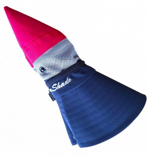 Sun Hats Women's Outdoor UV Protection Foldable Mesh Wide Brim Beach Fishing Hat - Navy - CW18CK4CWLZ $14.91