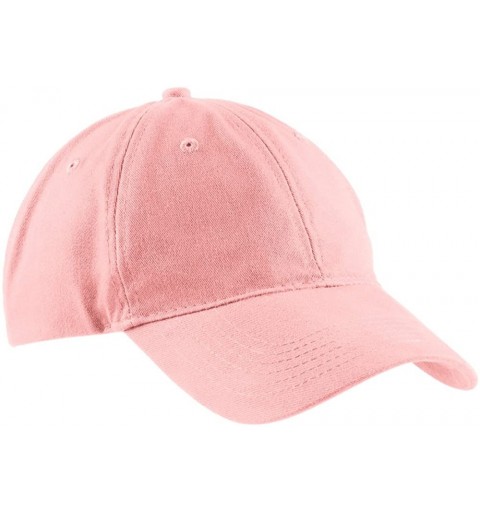 Baseball Caps Brushed Twill Low Profile Cap in - Light Pink - CC11VQ4RQ2L $8.11