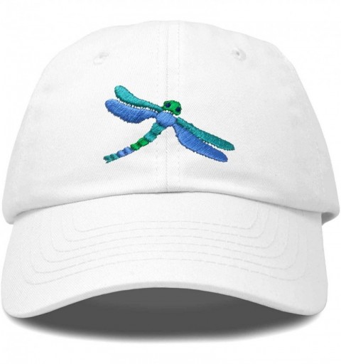Baseball Caps Dragonfly Womens Baseball Cap Fashion Hat - White - CP18KGXUAH9 $15.18