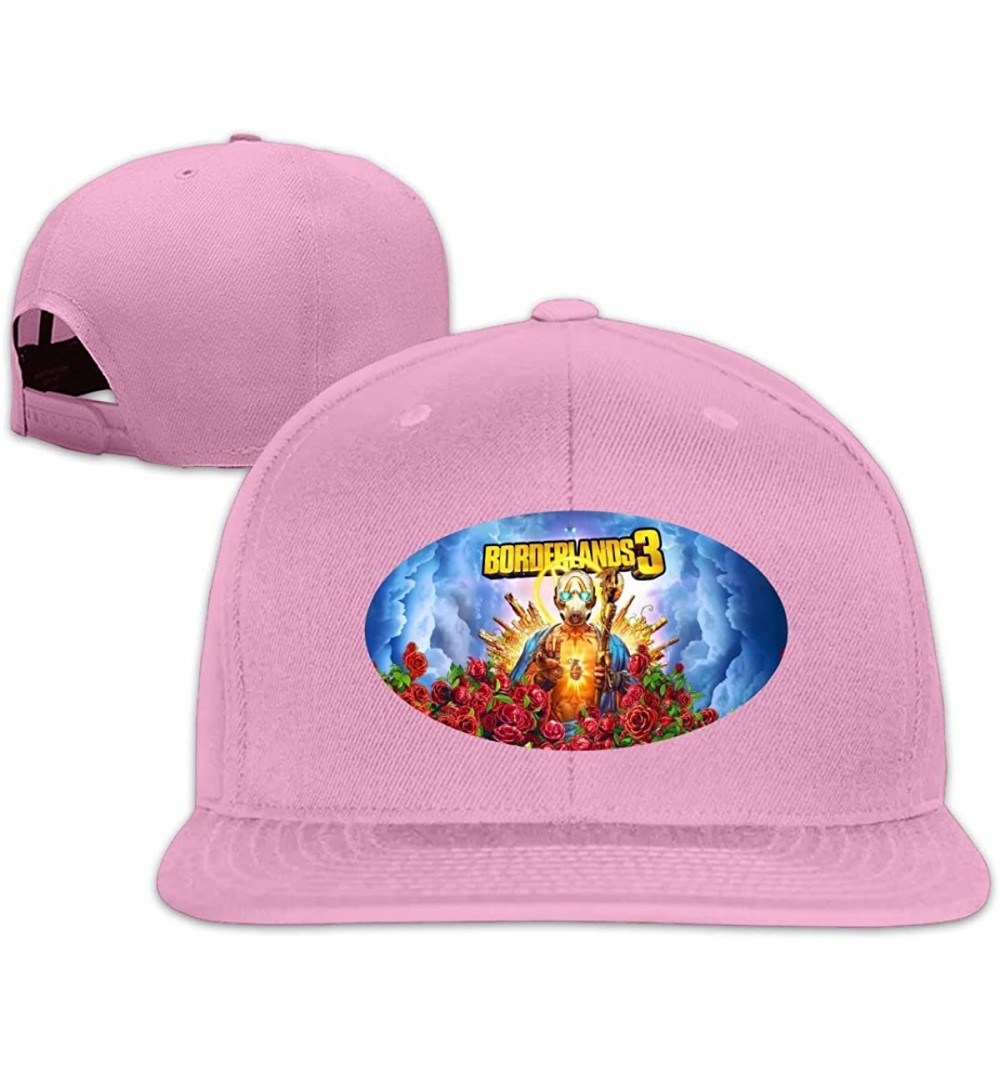 Baseball Caps Snapback Hat Borderlands 3 Hat Graphic Baseball Cap Unisex Gift 6 Panel - Pink - CW18Z0XUR4X $19.62