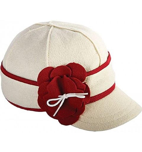 Baseball Caps Wo Petal Pusher Benchwarmer Cap - Red/White - CD11KH5FUN7 $96.04