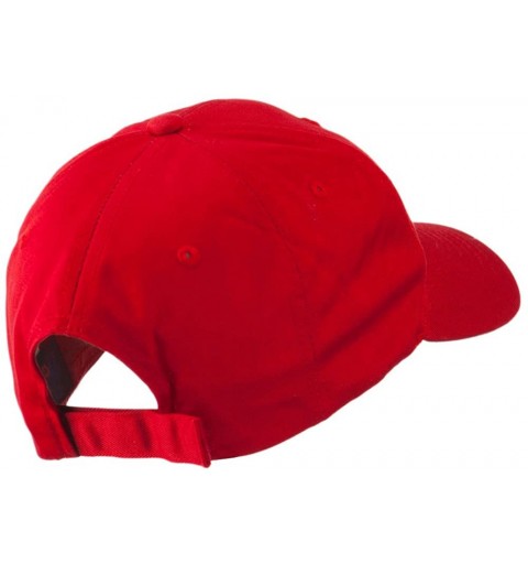 Baseball Caps Tae Kwon Do in Korean Embroidered Cap - Red - C211G67KD7D $25.14