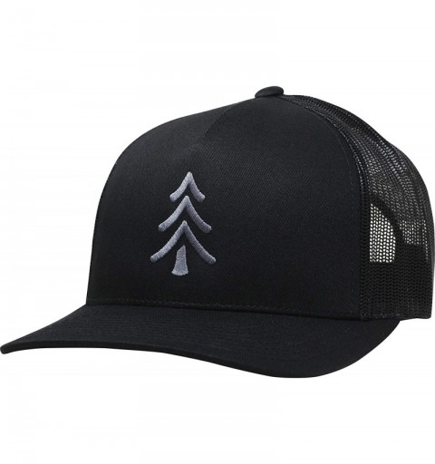 Baseball Caps Trucker Hat - Pine Tree - Black - C2192E8RRSL $19.57