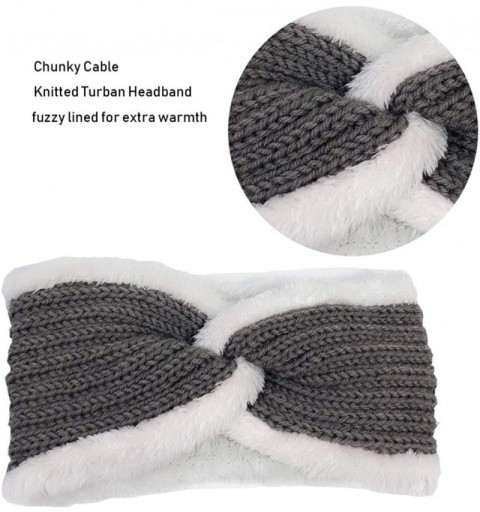 Cold Weather Headbands Headband Crochet Headbands Braided Winter - N - CO18A877TS5 $10.58